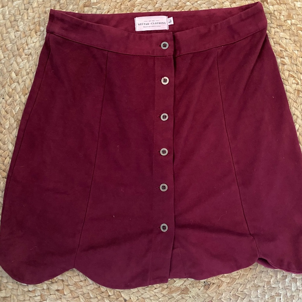 FLASH SALE Scalloped Skirt